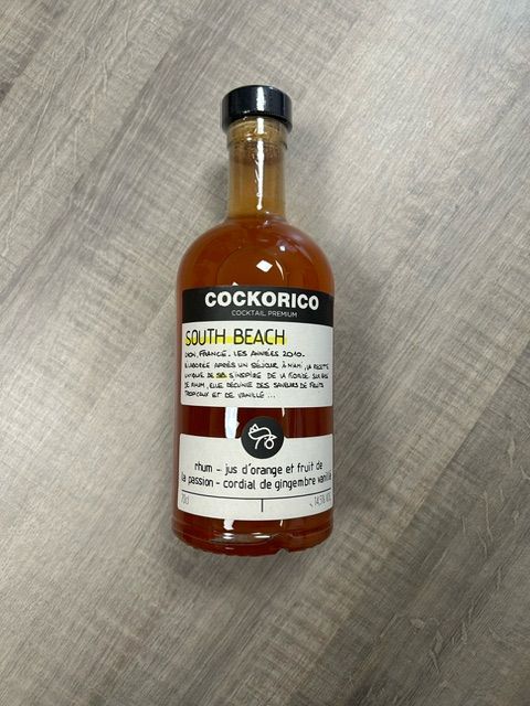SOUTH BEACH COCKORICO COCKTAIL PREMIUM 14.5% 70CL